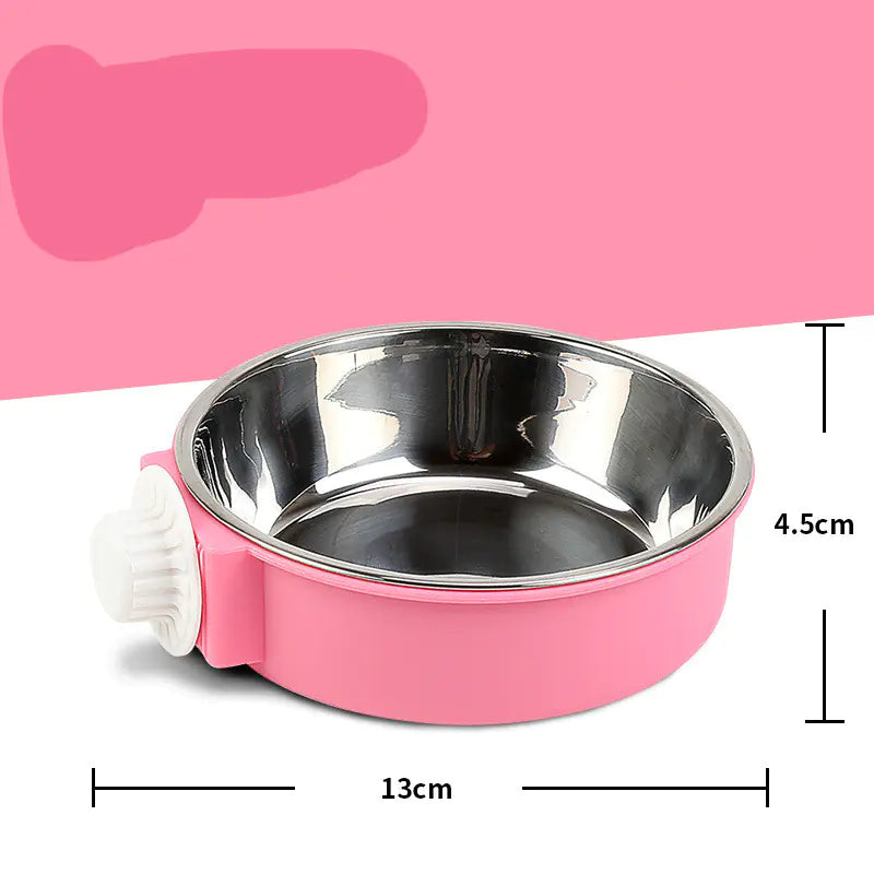 Hanging Anti-Tip Cat and Dog Food Bowl