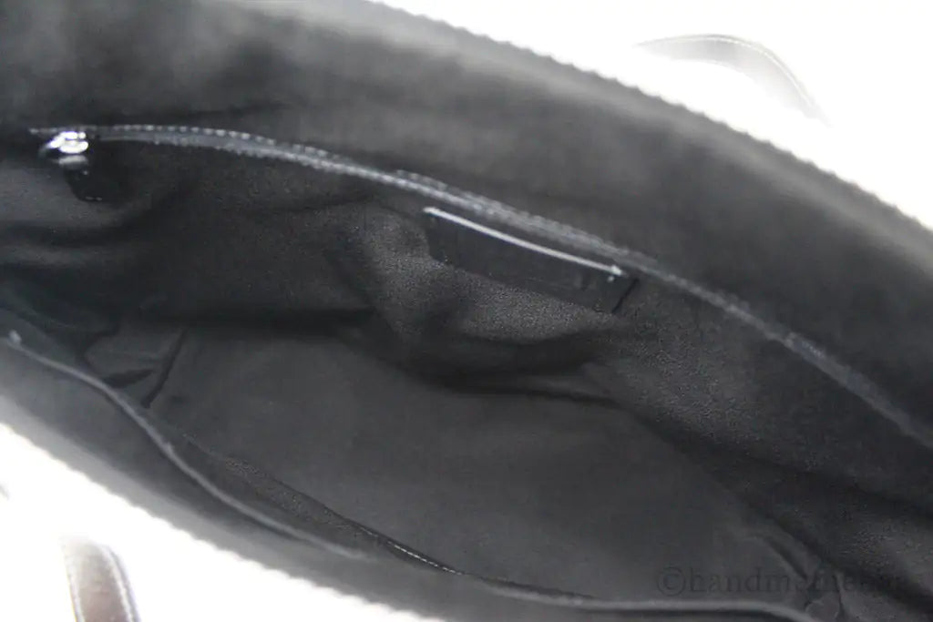Coach Graphite Signature Coated Canvas Leather Gallery Tote Bag