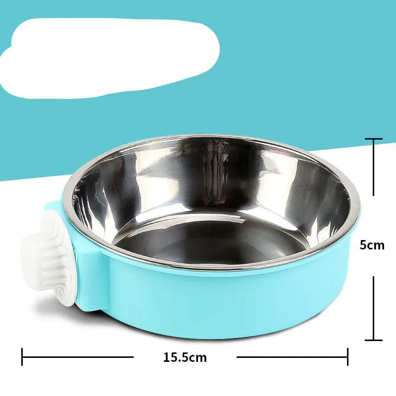 Hanging Anti-Tip Cat and Dog Food Bowl
